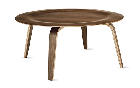 eames plywood accent table.